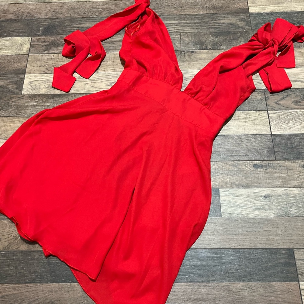 COPY - Red nasty gal mini dress